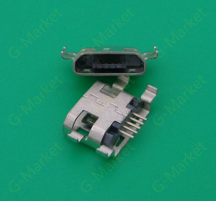4DIP 5P Micro USB коннектор V8 порт зарядки гнездо разъем для планшетного ПК мобильный