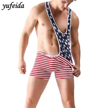 Yufeida, новинка, мужские трусы, сексуальное боди, трико, борцовское нижнее белье, мужское нижнее белье, боди, комбинезон без рукавов, Мужская Клубная одежда для геев