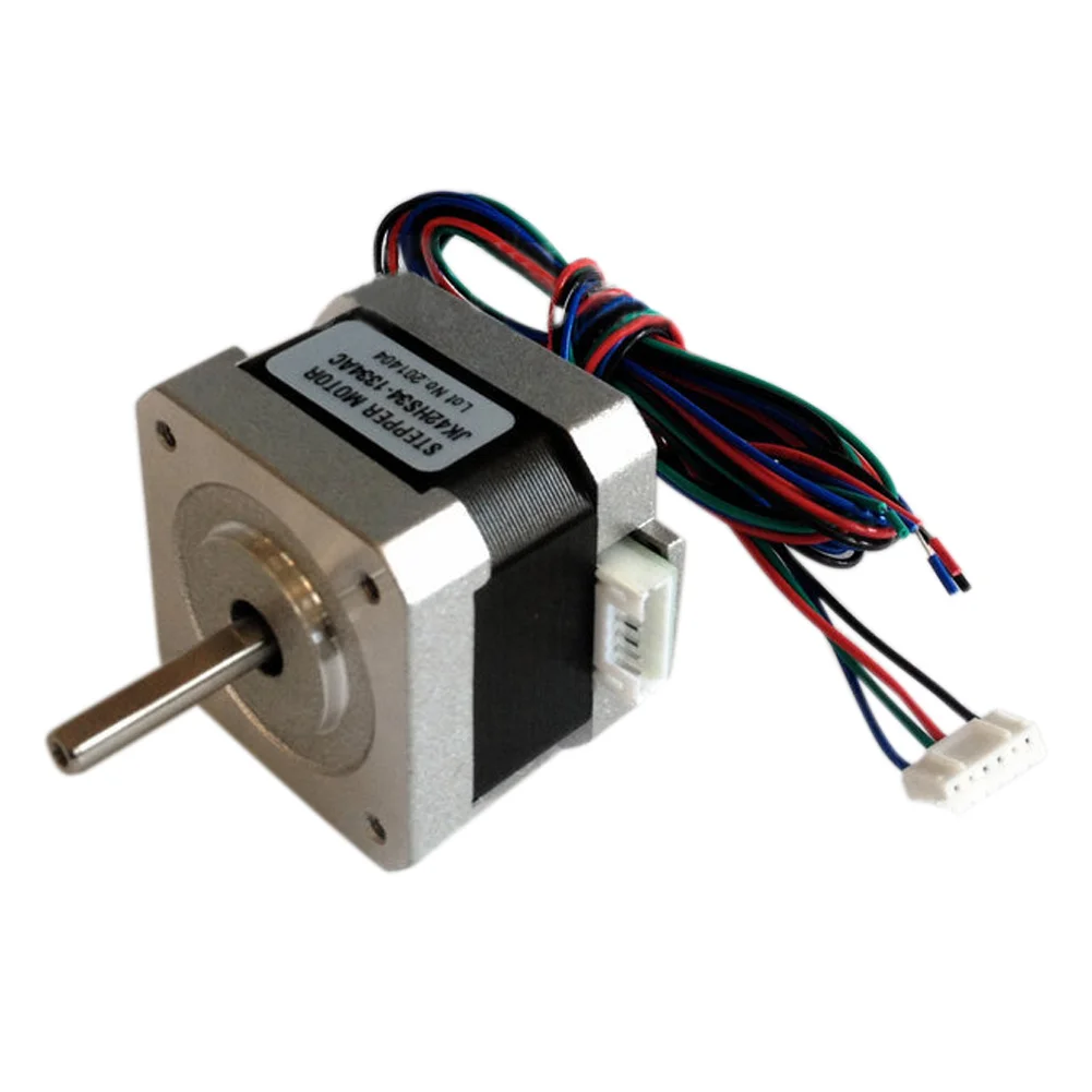 High Quality 12V 2 Phase Stepper Motor 1.8 Degree 42mm Nema17 For 3D Printer monitor equipment or CNC 0.22NM