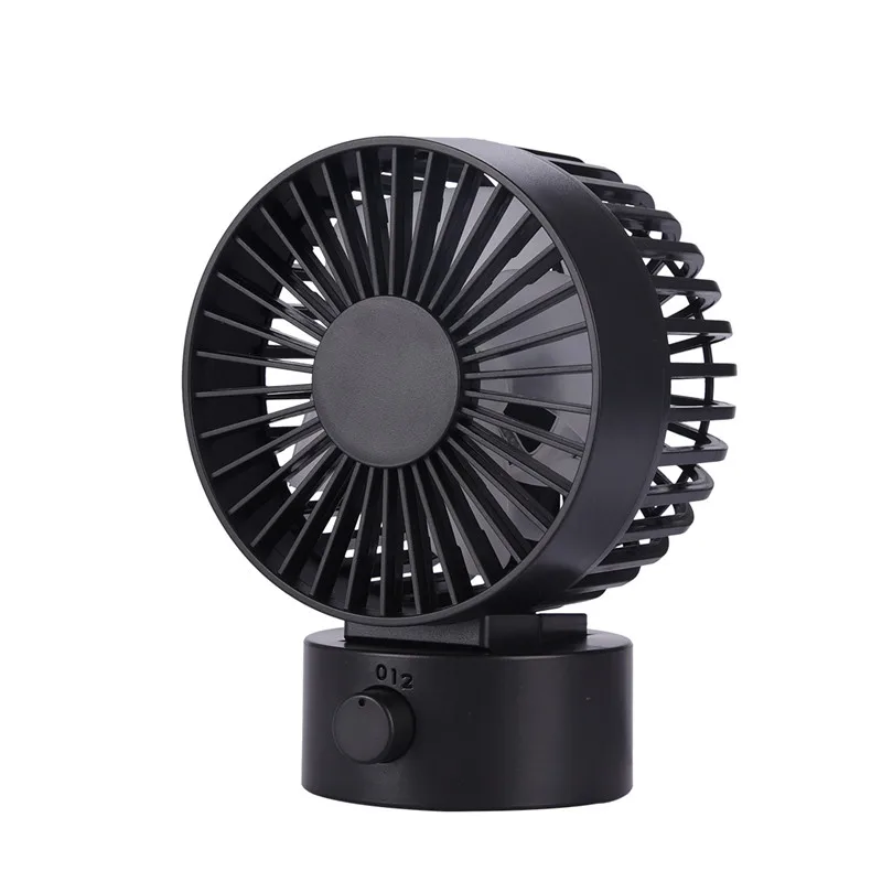 

Personal USB Desktop Adjustable Portable Cooling Fan with 2 Files Wind Speed and Double Wind Leaf Mini Fan for Outdoor Home