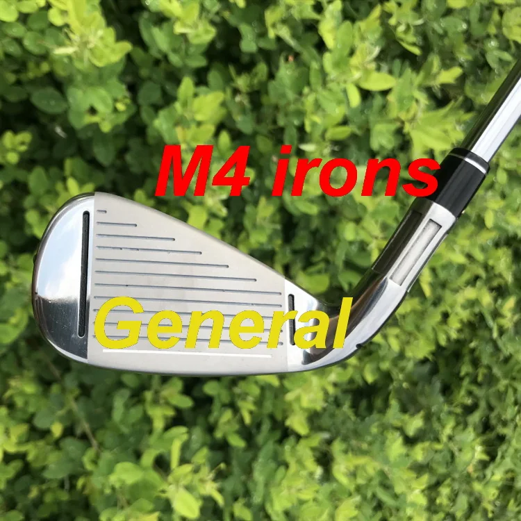 Общие утюги для гольфа M4 Утюги(4, 5, 6, 7, 8, 9 P S) 8 шт набор с KBS Тур 90 Стальной Вал Клюшки для гольфа