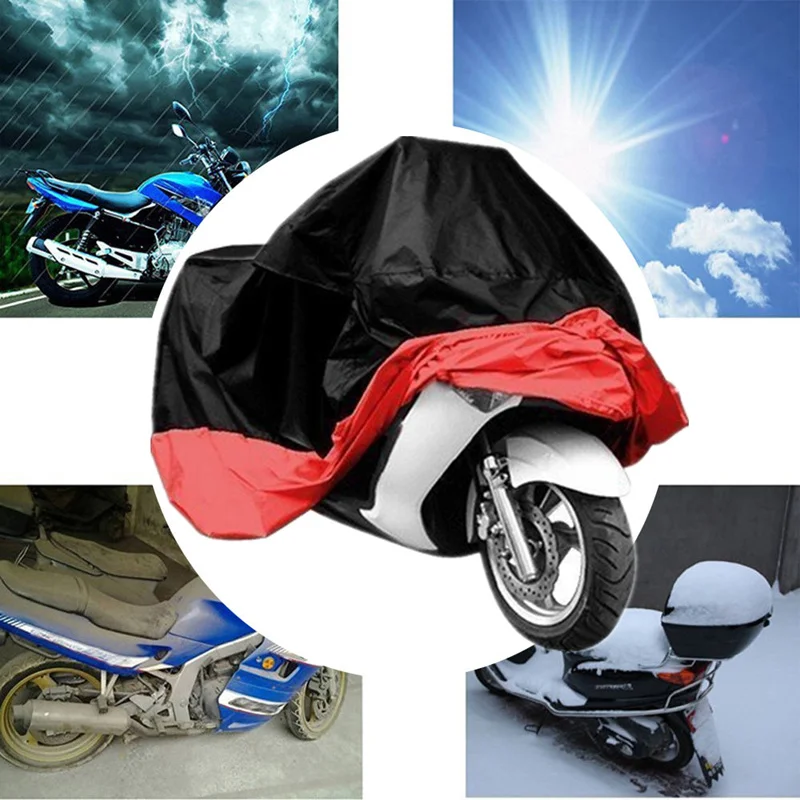 Motorcycle Cover Motorbike Scooter Rain Waterproof UV Dust Protector