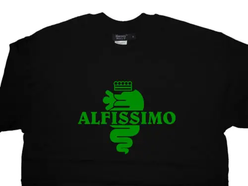 ALFA ROMEO Alfissimo T shirt GTA 145 147 GTV GT 75 146 156 159 166 ALL OPTIONS-in T-Shirts from
