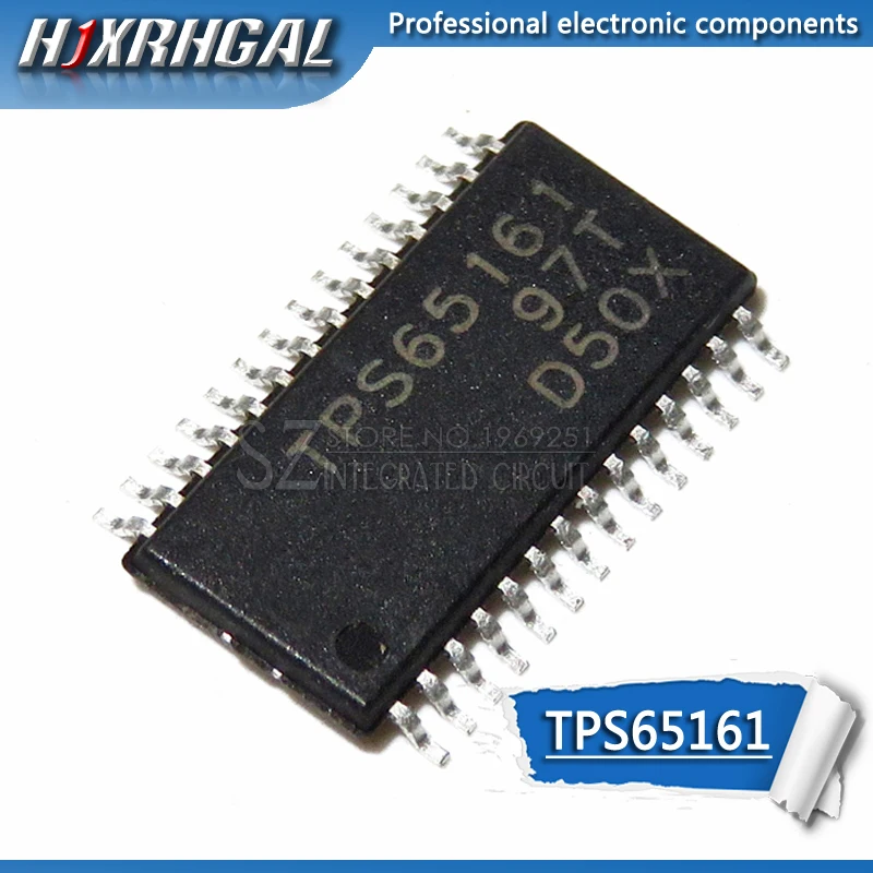5 шт. TPS65161PWPR TSSOP28 TPS65161 TSSOP 28 TPS65161PW TPS65161PWP Новый и оригинальный hjxrhgal|Интегральные