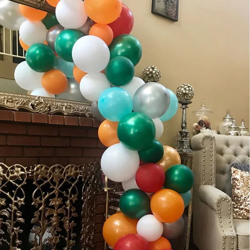 7 трубчатых воздушных шаров на день рождения, держатель для арки, Свадебный декор, шарообразные шары, украшения для дня рождения, Детские шары