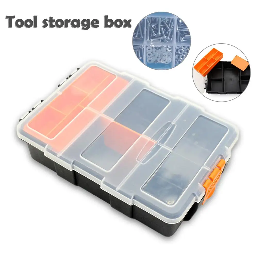 Practical ABS Plastic Screw Tool Storage Box With Locking Screwdriver