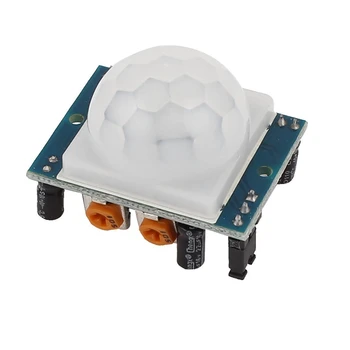 

5pcs HC-SR501 Adjust IR Pyroelectric Infrared PIR Motion Sensor Detector Module Blue