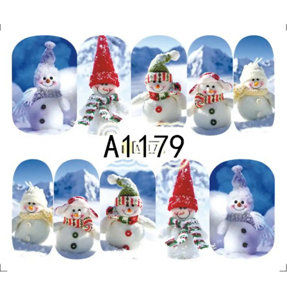 Detail Feedback Questions About 1pcs 2017 Xmas Design Nail Stickers Detail Feedback Questions About 1pcs 2017 Xmas Design Nail Stickers