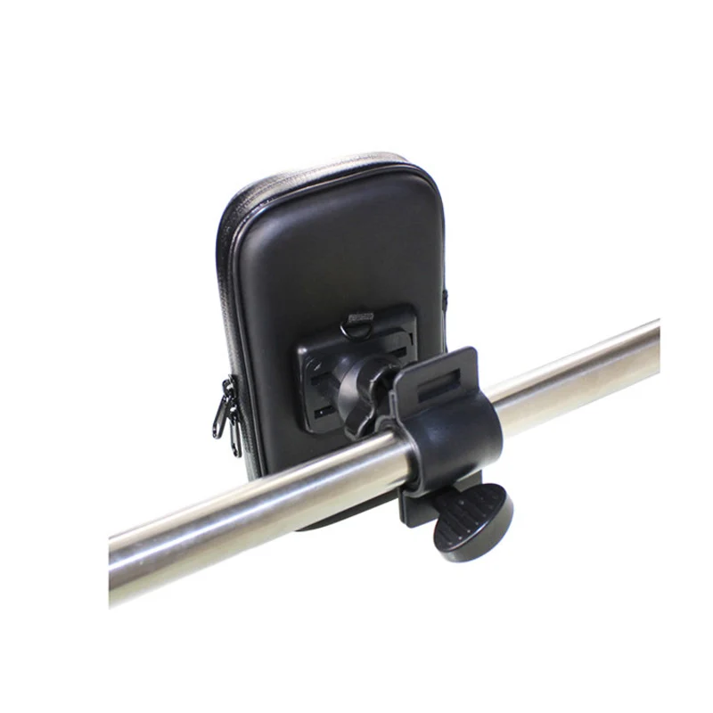 Fimilef Motorcycle Bike Ride Phone Waterproof Bag Case Adjustable Holder Handlebar Mount Dustproof Bag Navigation Phone Stand (10)