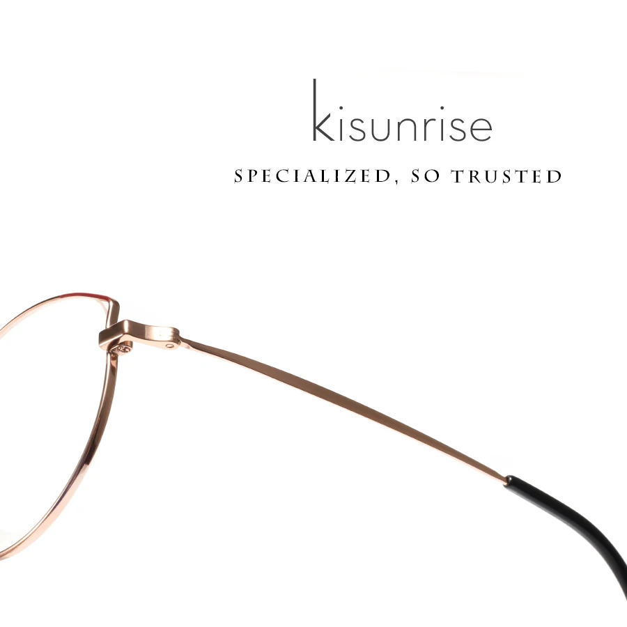 Женские очки кошачий глаз KISUNRISE в оправе для зрения при близорукости KS030|Женские