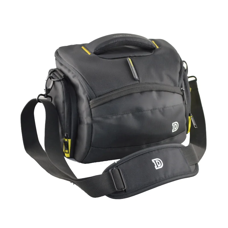 Goede Waterdichte Camera Bag Case Voor Nikon D800 D810 D90 D3200 D3300 D3400 D7000 D7200 D750 D5500 D610 D600 Met regenhoes Riem