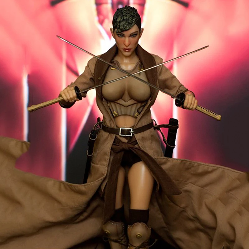 

1/6 Soldier model The Riza Miyamoto 12 Inch Collectible Action Figure features over 38 points of articulation Triad Toys