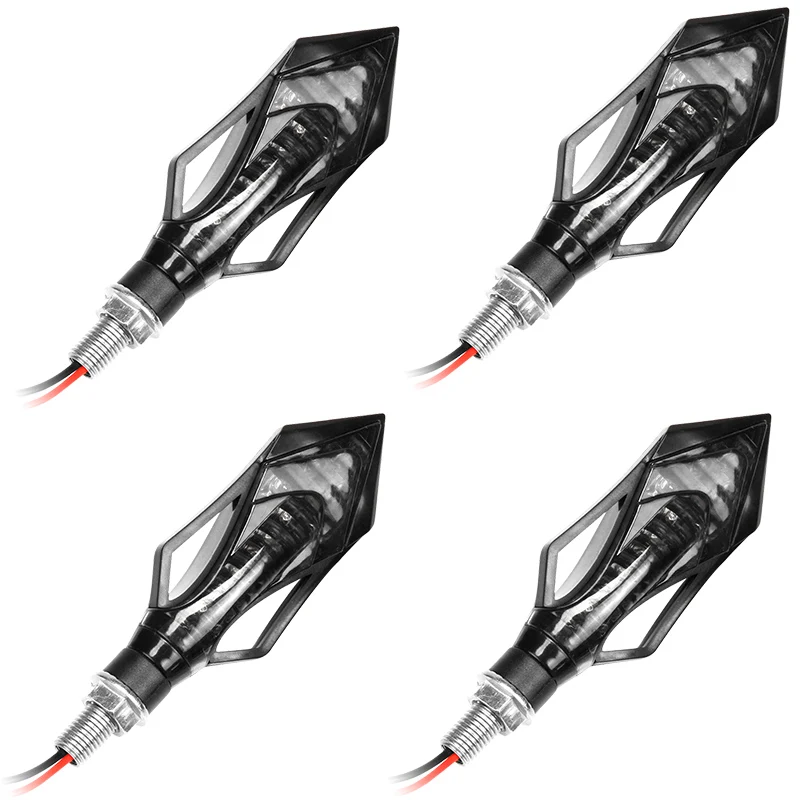 4pcs Universal Motorcycle LED Turn Signal lights Amber Red Blinker Lamp turn signals FOR KTM for KAWASAKI YAMAHA |