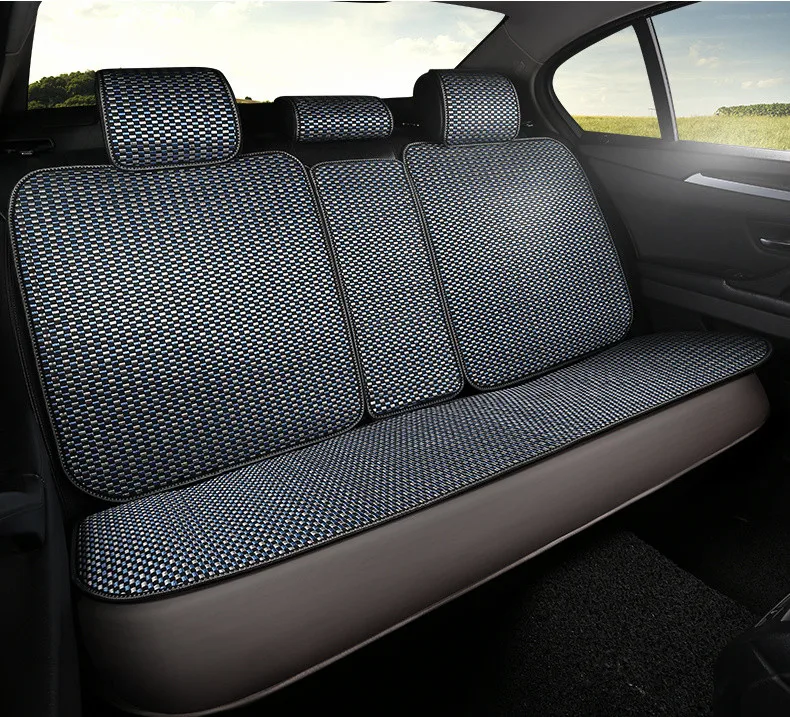 Новая Автомобильная подушка, летние льняные Чехлы для подушек, крутая бамбуковая подушка для 95% автомобилей