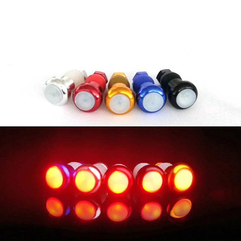 

2pcs Road Bicycle Bike Turn Signal LED Lights CNC Aluminum Handlebar Indicator Lights Cycling Sports Steering Warning Lights