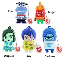 usb 3.0 flash drive Inside Out 32GB Pen Drive 16gb Pendrive 8gb Flash Card Memory Stick Drives 64GB Disk on key Free shipping