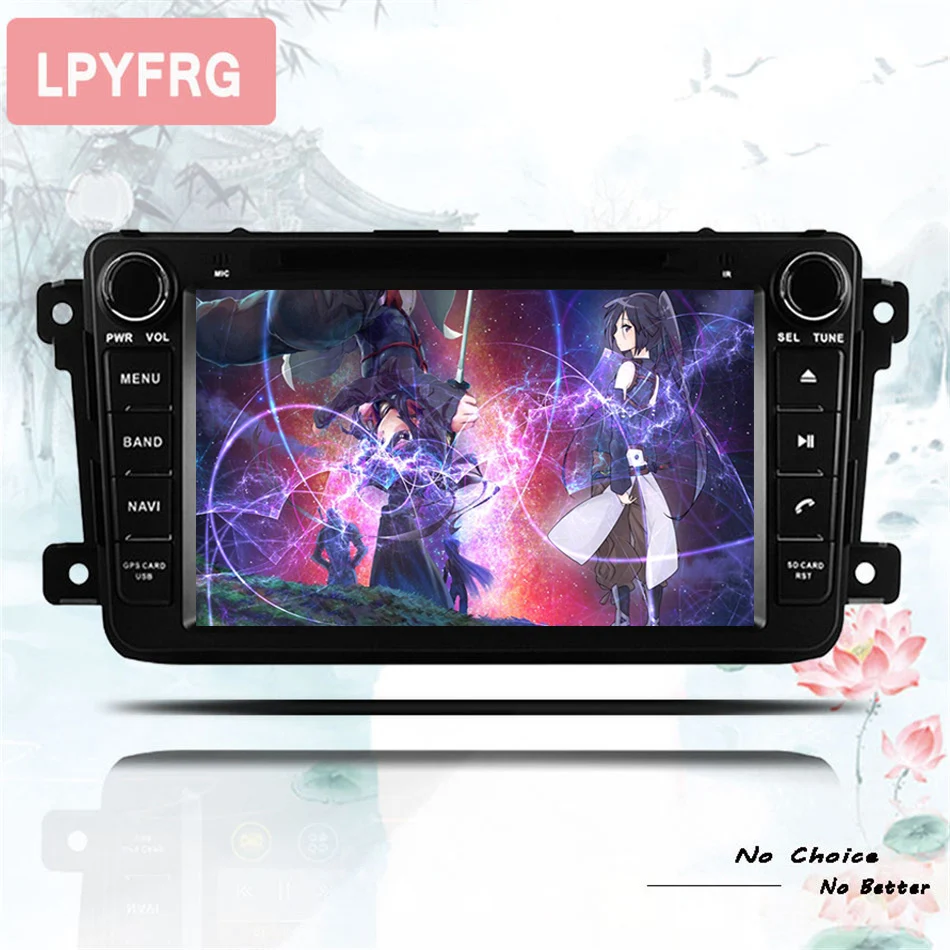 Perfect Android 9.0 HD Car DVD Player GPS Navigation for 2007-2017 Mazda CX9 Radio 3G 4G WIFI OBD2 Rear View Camera 4+64G AUX Multimedia 5