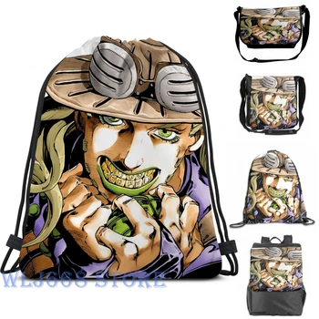 

Funny graphic print shoulder Bags women Gyro Zeppeli Single shoulder backpack travel for men Gym Bag