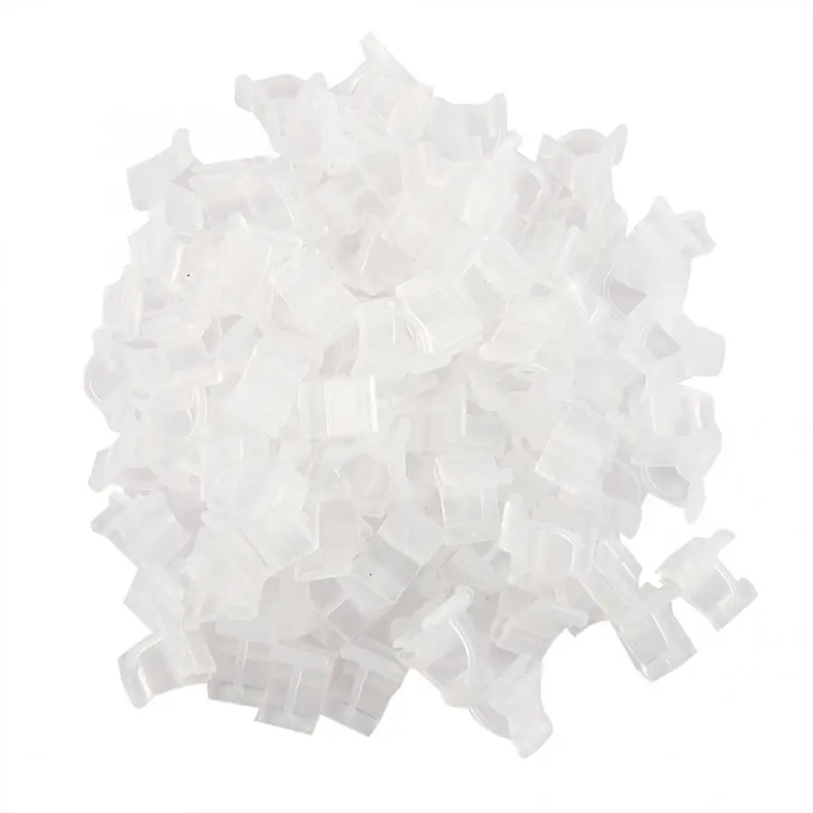 

nylon 100Pcs Plant Support Clips Grafting Clips for Vegetable Fruit Trees Garden Tools miniature garden