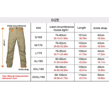 FREE SOLDIER outdoor sports hiking camping tactical men's pants  wear-resistant male pants men trousers 6