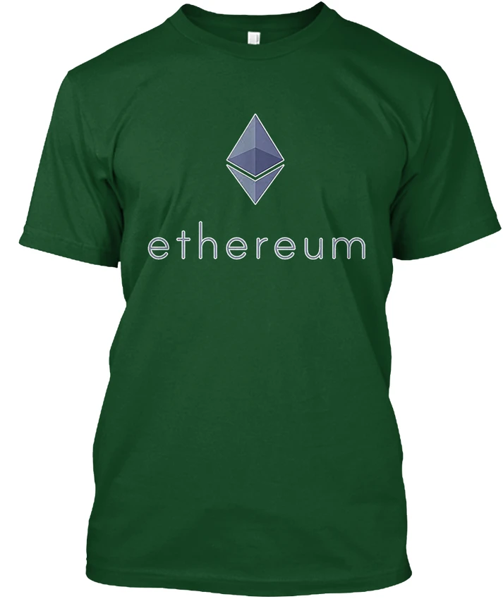 Ethereum 2017 Original Logo - Hanes Tagless Tee T-Shirtmen tops tees