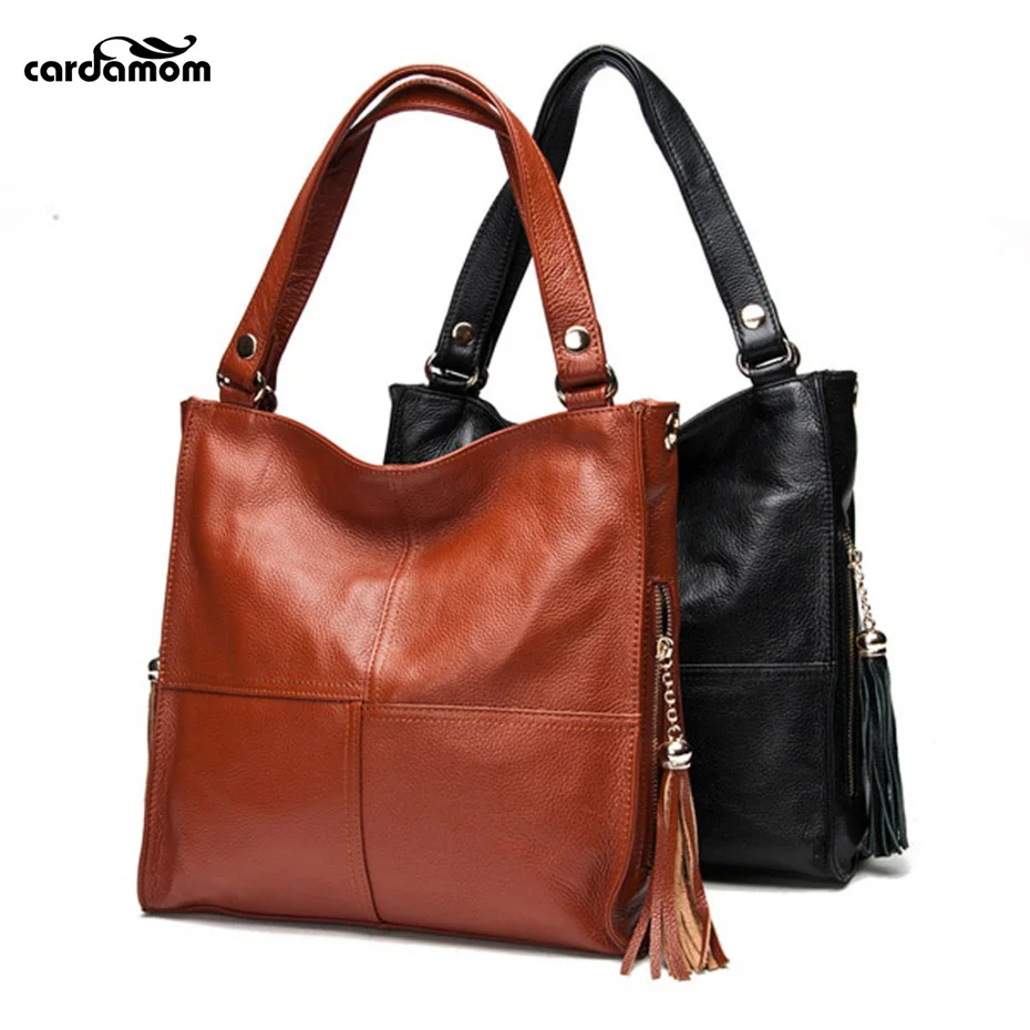 Cardamom Women Handbags Genuine Leather Crossbody Ladies Bags Advanced Cow Leather Fashion Soft ...