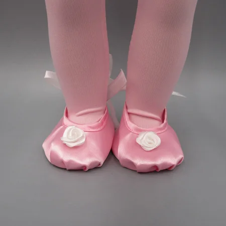 Детская Одежда для куклы подходит 45 см Американская кукла и новорожденная кукла аксессуары балетное платье принцессы вечернее платье - Цвет: ZF--055