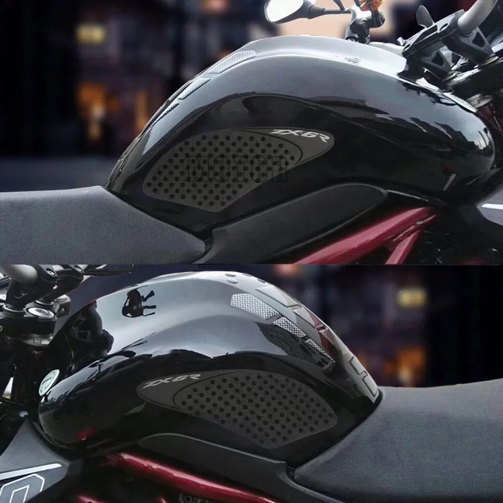 Противоскользящая защитная накладка на топливный бак для Kawasaki ZX6R ZX-6R 2007-2008 ZX 6R |