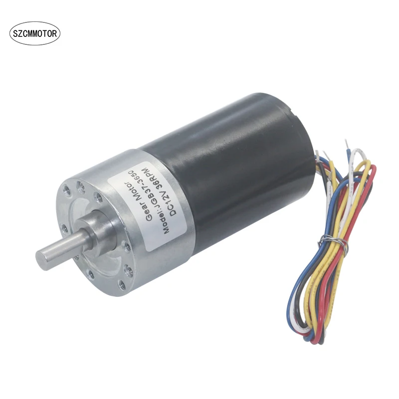 

PWM Speed Control Powerful DC Brushless Gear Motor