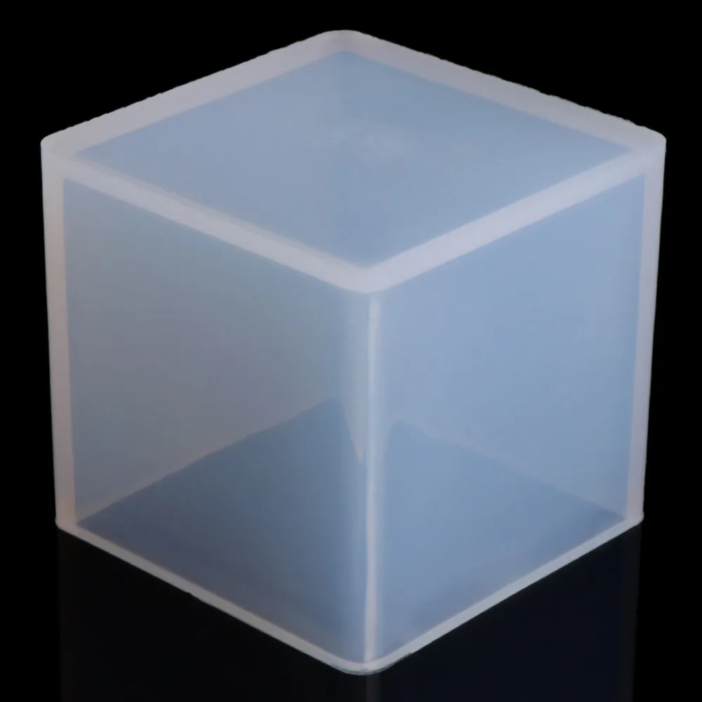 JAVRICK 1 шт. 20 мм до 65 мм DIY силиконовая форма для изготовления Подвески Ювелирных изделий куб смола литье плесень Ремесло инструмент