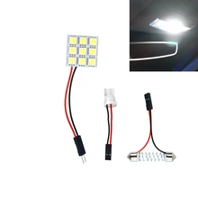 Buy Universal  Auto Interior Reading light Car Work Decor Lamp LED panel for Audi Q3 Q5 Q7 s1 3 4 Mercedes BENZ W210 W211 GLE CLA Free Shipping