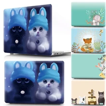 Чехол для ноутбука MacBook Pro 13 15 CD rom чехол A1278 A1286 мультфильм Кот ПВХ чехол для MacBook Pro 13 15 CD rom мультфильм чехол
