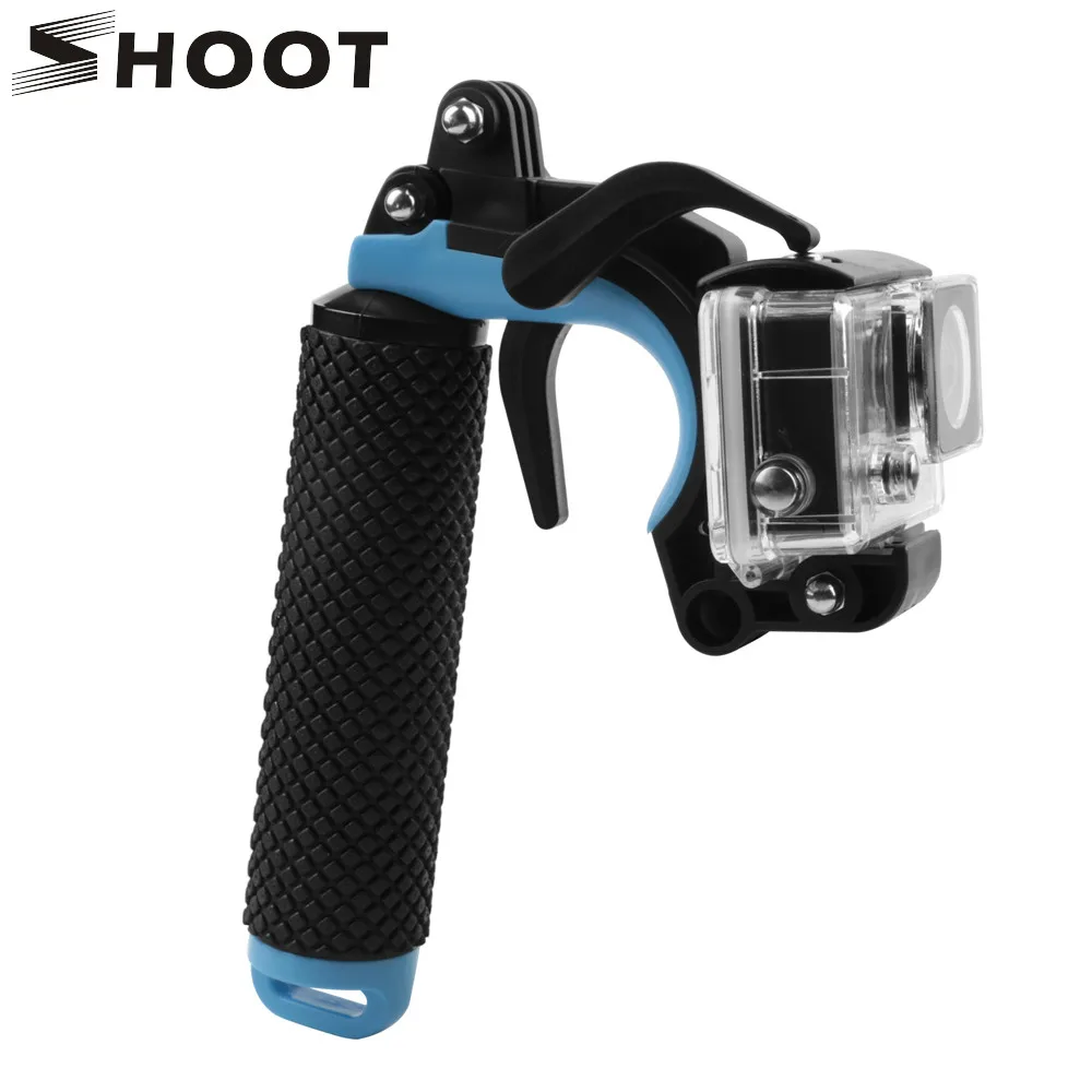 

SHOOT Floating Bobber Grip Pistol Trigger Set for GoPro Hero 7 6 5 Black Xiaomi Yi 4K SJCAM SJ4000 Action Cam Go Pro 7 Accessory