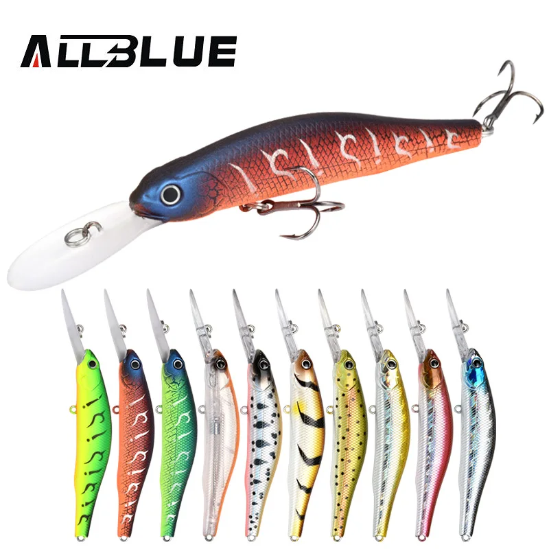 ALLBLUE TRACK 90SP 90 мм 12 7 г Professional Wobbler Suspend Minnow м 2 3 глубина длинная губа рыболовная