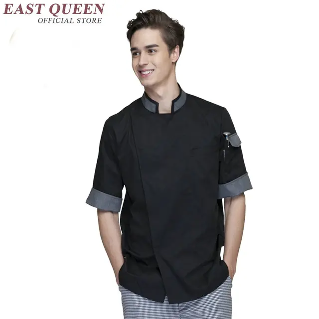 Buy Food service chef jacket clothing men summer