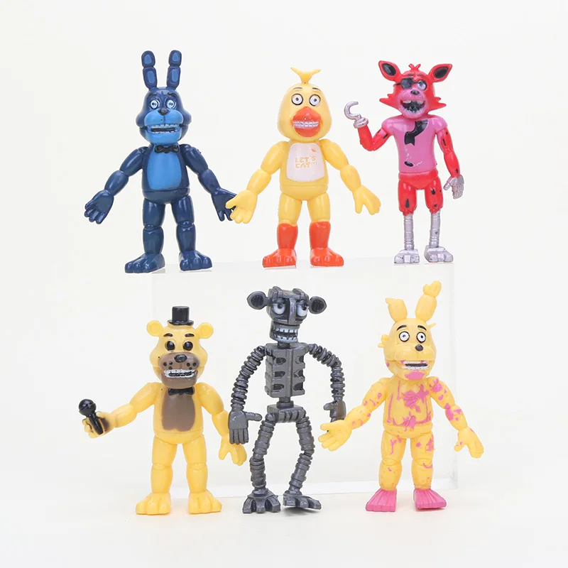 9 см 6 шт./компл. Five Nights At Freddy's пять ночей у Фредди для экшен Фигурки игрушки с