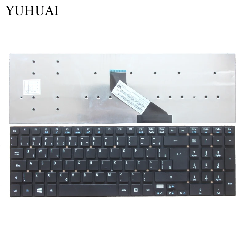 BR черный для Packard Bell LK11BZ LK13BZ VAB70 LS11HR TS11-HR-326RU LS11-HR-527RU TS13-HR-590RU бразильская Клавиатура для ноутбука