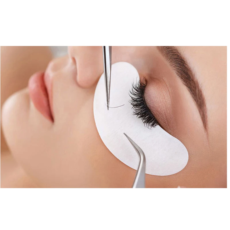 

20 pcs Grafting Eyelashes sticker Under Eye Pads Individual Eyelash Extension Paper Patches Eye Tips Sticker Wraps Eyelash glue