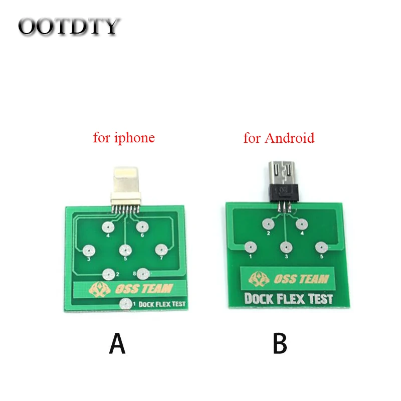 

Professional Mobile Phone Battery Power Charging Dock Flex Test Repair Tool for Micro iPhone Android Phone U2 Battery Dock Plug
