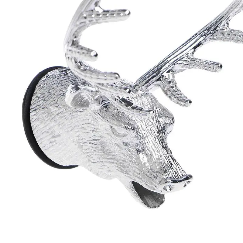 Stainless Steel Deer Stag Head Wine Pourer Unique Wine Bottle Stoppers Wine Aerators Bar Tools Wine Stopper Aerator LPT7376  