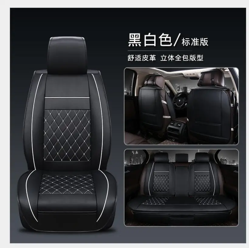 Automobiles Seat Covers Full Car Seat Cover Universal Fit Interior Accessories Protector Color Gray Car-Styling Automobiles Seat Covers Full Car Seat Cover Universal Fit Interior Accessories Protector Color Gray Car-Styling