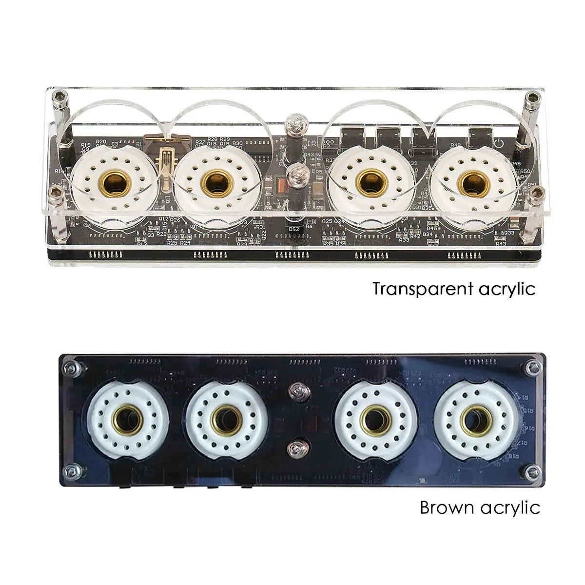 Мини цифровые часы Nobsound Nixie в стиле ретро набор для самостоятельного