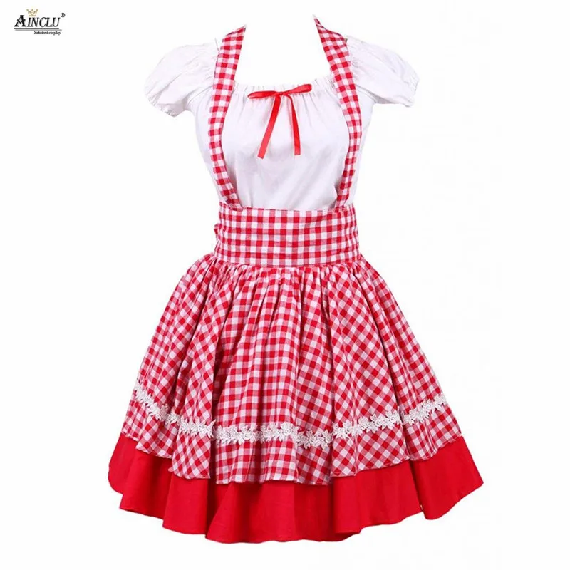 checked dress womens