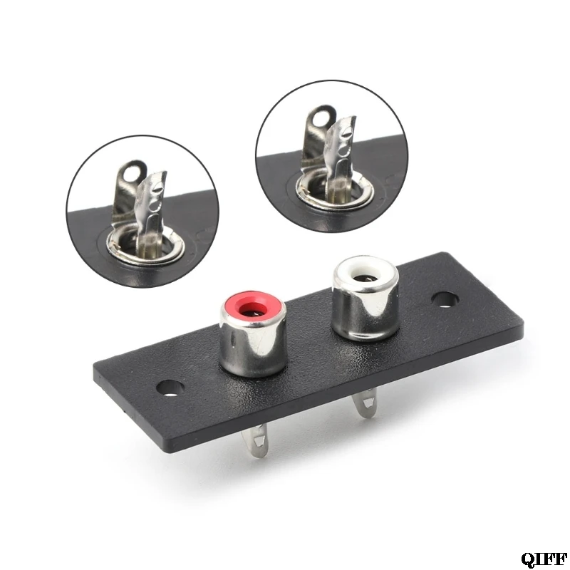 Drop Shipwholesale 2 Way Rca Terminal Wall Panel Plate Input Phono Chassis Socket Audio Av Adapter Mar28 huismerk kopen in de aanbieding Drop Shipwholesale 2 Way Rca Terminal Wall Panel Plate Input Phono Chassis Socket Audio Av Adapter Mar28 huismerk kopen in de aanbieding