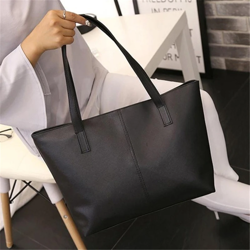 

Women Scrub Leather Handbag Causal Tote Bag Large Capacity Shoulder Bag Vintage Shopping Luxury Handbags bolso mujer sac a main