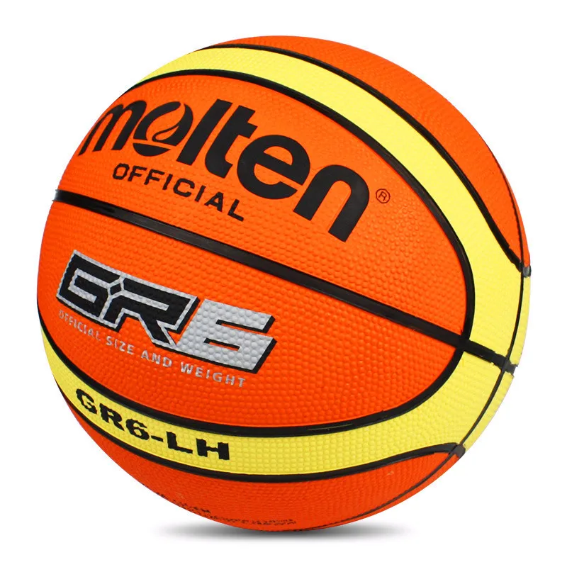 Fundido pelota de baloncesto GR6 tamaño 6 hombre formación niño Chica juegos profesionales calle bolas basquete de baloncesto