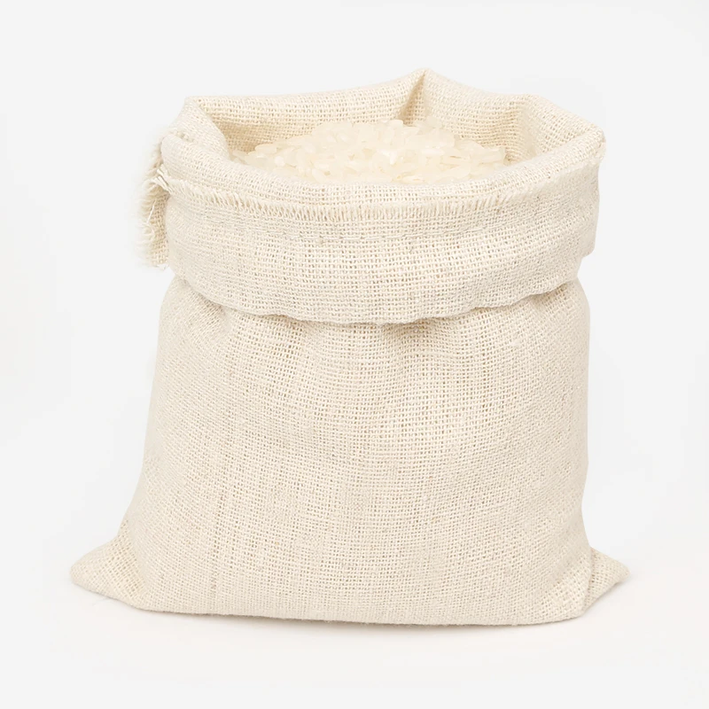 Wedding Birthday Party Favor Bags 13x18cm(5x7) Necklace Bracelet Jewelry Makup Linen Drawstring Pouches Cotton cloth bag Jewelry Packaging