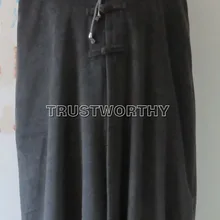 Унисекс Зимние теплые настоятель буддийского монастыря монахов медитации cloakrobe laynun одежда Униформа Костюмы capegown woolgray 135 см