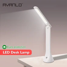 LED Desk Lamp Dimmable Reading Light Eye-Care USB Table Lamp LED Bedside Lamp Baby Night Light