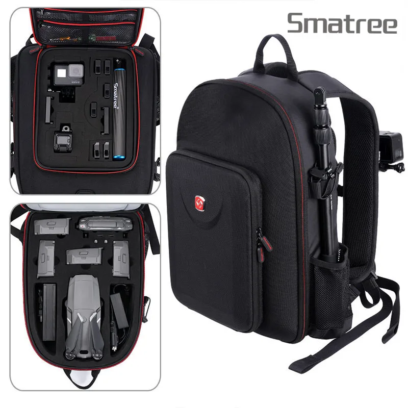 Smatree Backpack Compatible For Dji Mavic 2 Pro/mavic 2 Zoom/gopro Hero